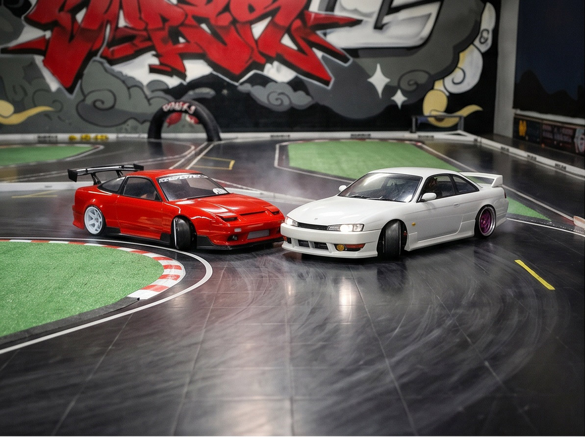 Orbital RC community at Friday drift night in St Albans, Hertfordshire